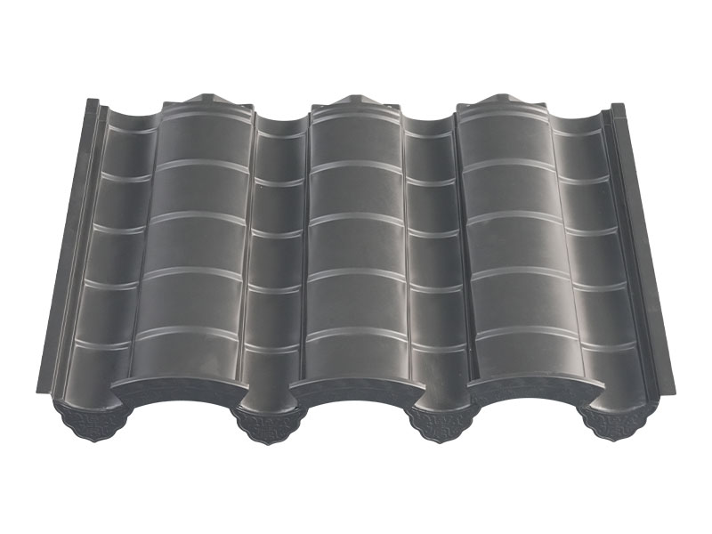 Aluminium magnesium mangan hui gaya hui ubin atap logam indigo