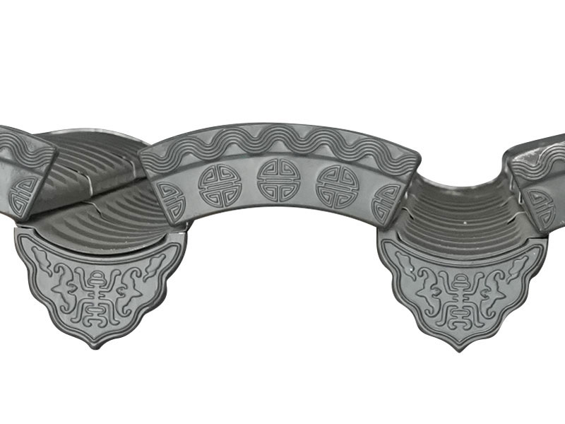 Aluminium magnesium mangan hui gaya hui ubin atap logam indigo