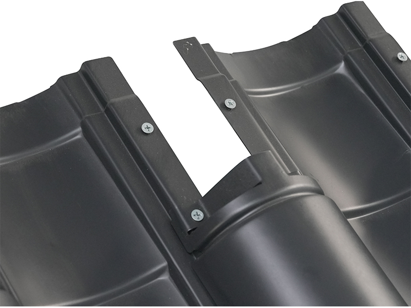 Aluminium magnesium mangan ubin atap logam silinder