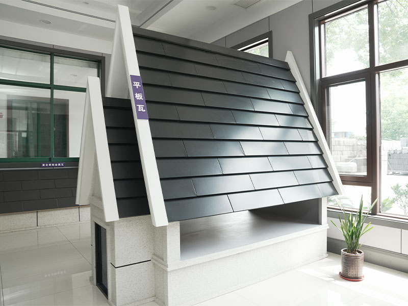 Aluminium magnesium mangan ubin atap logam datar