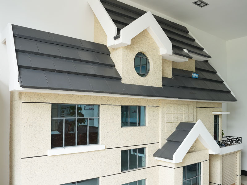 Aluminium magnesium mangan ubin atap logam datar