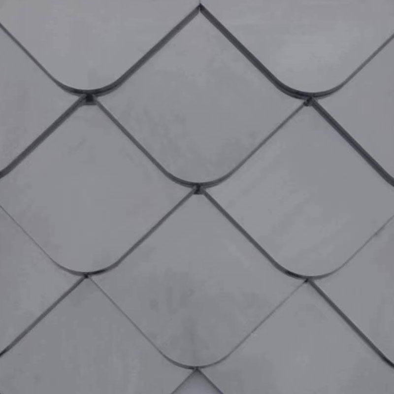 Aluminium magnesium mangan mangan berbentuk ubin logam skala ikan berbentuk ikan