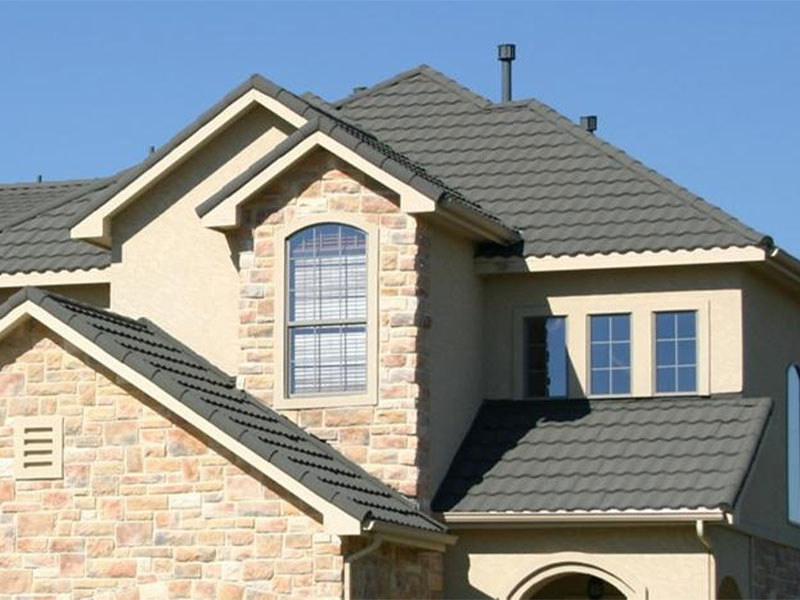 Aluminium magnesium mangan ubin atap logam antik antik