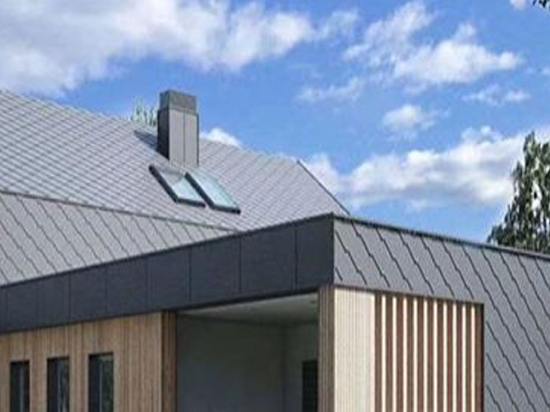 Aluminium magnesium mangan mangan berbentuk ubin atap logam berbentuk