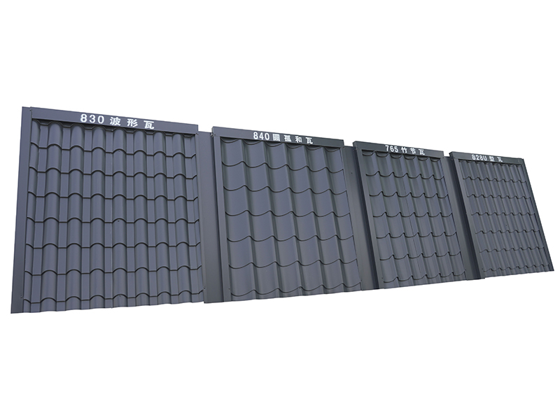 Aluminium magnesium mangan ubin atap logam antik antik