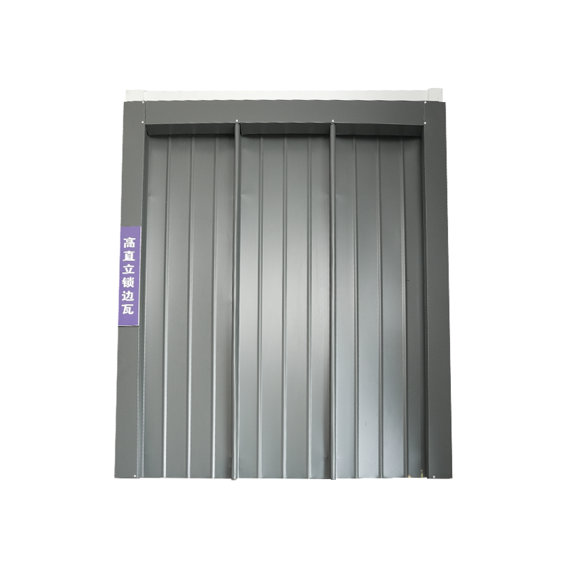 Aluminium magnesium mangan berdiri ubin atap logam